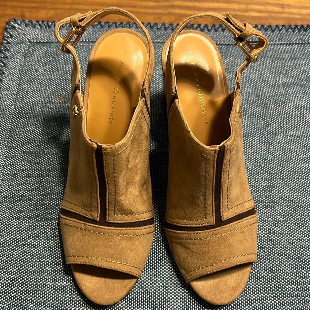 Tommy Hilfiger Open-Toed Boots